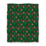 blanket50fl whi z1 t retro christmas sparkle pattern