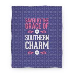Movie Anime Saved By The Grace Of Southern Charm Premium Fleece Sherpa Blanket Perfect Gifts For Family On Christmas
