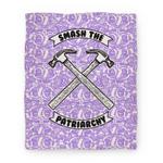 blanket50fl whi z1 t smash the patriarchy blanket