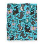 blanket50fl whi z1 t splash free team mascot pattern