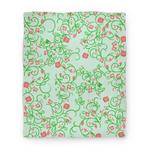 blanket50fl whi z1 t spring flora pattern