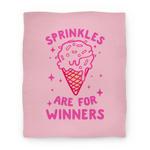 blanket50fl whi z1 t sprinkles are for winners
