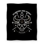 blanket50fl whi z1 t stubborn and horny taurus bull