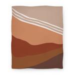 blanket50fl whi z1 t terracotta peach sunset