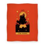 blanket50fl whi z1 t the moon werewolf tarot