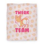 blanket50fl whi z1 t twerk team corgi