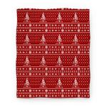 blanket50fl whi z1 t ugly pizza christmas pattern