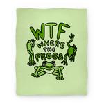 blanket50fl whi z1 t wtf where the frogs