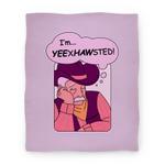 blanket50fl whi z1 t yeexhawsted exhausted cowboy