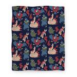 blanket50fl whi z1 t yokai guys pattern