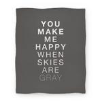 blanket50fl whi z1 t you make me happy sunshine blanket