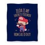 blanket50fl whi z1 t zelda is my favorite pokemon
