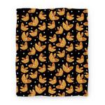 blanket60fl whi z1 t crab rangoons pattern black