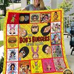 bobs burgers family birthday quilt blanket 0