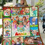 customized name cocomelon birthday boy blanket 0