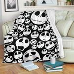 cute jack skellington premium blanket 0