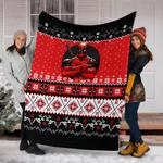 deadpool ugly christmas custom blanket home decor 0