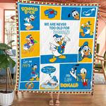 donald duck disney cartoon quilt blanket 0