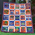 florida gators baseball quilt blanket 0