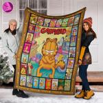 funny garfield quilt blanket 0