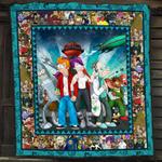 futurama characters quilt blanket 0