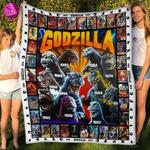 godzilla vs kong monster fleece blanket 0