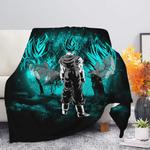 goku vegeta vegito blue moonlight premium blanket 0