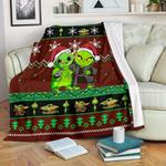 grinch christmas blanket amazing gift idea 0