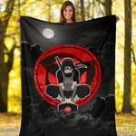 itachi anbu sharingan accessories premium custom premium blanket 0