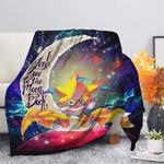 jirachi pokemon love you to the moon galaxy blanket 0
