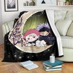 jujutsu kaisen gojo sukuna chibi anime premium blanket 0