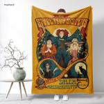 just a bunch of hocus pocus halloween witches blanket 0