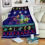 monsters university christmas blanket amazing gift idea 0