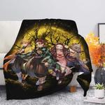 moon demonslayer moonlight premium blanket 0