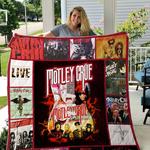 motley crue music band quilt blanket gift for fan 0