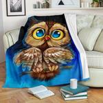 owl night 2022 premium blanket 0