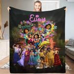 personalized disney encanto birthday kids quilt blanket gift ideas 0