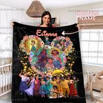 personalized disney encanto movie birthday blanket 0