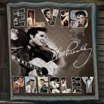 personalized elvis presley king of rock and roll fan blanket 0