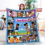 personalized gracies corner halloween blanket 0