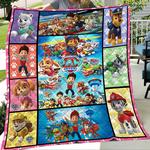 personalized paw patrol birthday quilt blanket 0