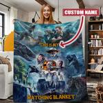 personalized this is my jurassic world watching blanket 0
