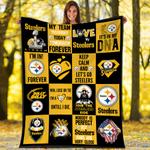 pittsburgh steelers basketball team sport lover blanket 0
