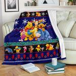 pooh christmas blanket amazing gift idea 0