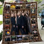 rock band def leppard blanket quilt 0