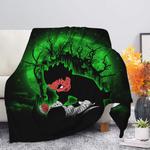 rock lee power up moonlight premium blanket 0