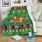 sloth christmas blanket amazing gift idea 0