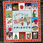 snoopy friends christmas quilt blanket xmas and 0