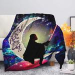 star war love you to the moon galaxy blanket 0