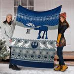star wars art christmas custom blanket home decor 0